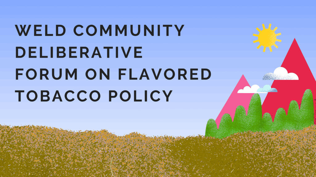Weld Community Deliberative Forum